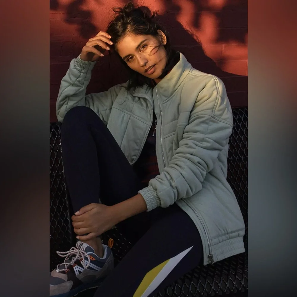 NWOT Anthropologie x All Fenix Benita Quilted Jacket Size L Never Worn - Picture 6 of 9